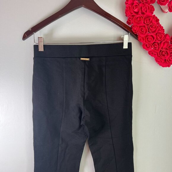Michael Michael Kors Women's Slit-Hem Leggings PETITE SMALL Black - Picture 6 of 10